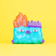Glanderco "Boys Go to Jupiter" Limited Edition Dumpster Fire Vinyl Figure Vinyl Art Toy 100soft
