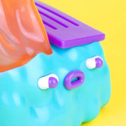 Glanderco "Boys Go to Jupiter" Limited Edition Dumpster Fire Vinyl Figure Vinyl Art Toy 100soft