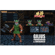 Golden Axe Gilius Thunderhead and Chicken Leg 1:12 Scale Action Figure Action & Toy Figures ToyShnip