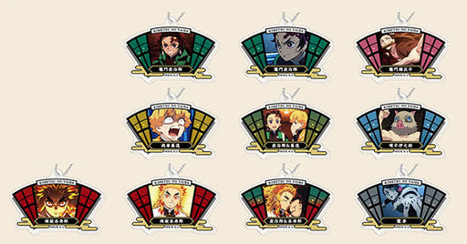 Demon Slayer Kimetsu No Yaiba DECOFLA Acrylic Keychain blind box ( 1 Blind Box ) Keychain Super Anime Store