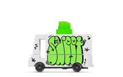 Graffiti Green Vans Candylab