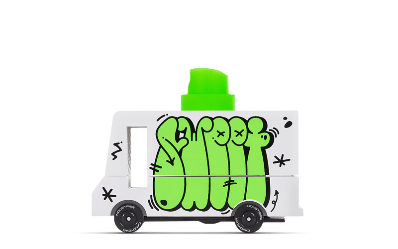 Graffiti Green Vans Candylab