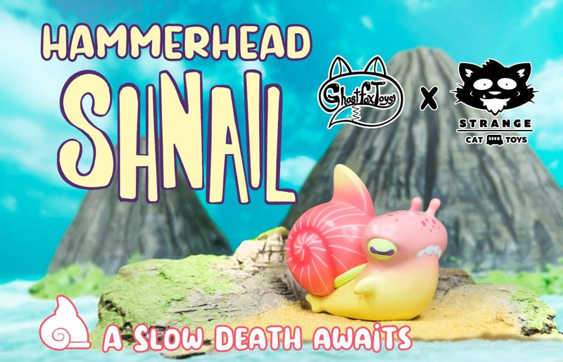 Hammerhead Shnail by Ghost Fox Toys Designer Toys Strangecat Toys