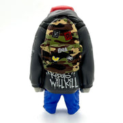"Hardcore Kid Kub” By Mike Fudge x ChrisRWK Vinyl Toys UVDToys