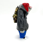 "Hardcore Kid Kub” By Mike Fudge x ChrisRWK Vinyl Toys UVDToys