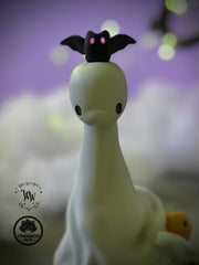 Ghost Dino by Willow Works Designer Toys Strangecat Toys
