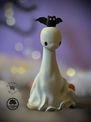 Ghost Dino by Willow Works Designer Toys Strangecat Toys