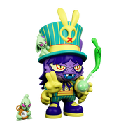 BUNNY KEEPER by PERSUE Vinyl Art Toy Superplastic