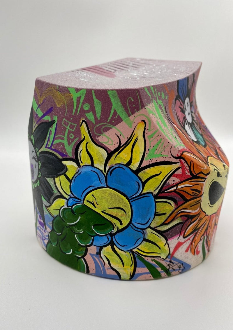 "In Bloom" Custom Skinny Cap by Ryan Glass Custom Tenacious Toys