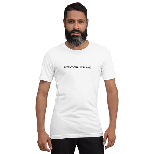 Intentionally Blank T-Shirt Apparel Tenacious Toys