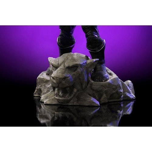 Iron Studios Avengers The Infinity Saga Black Panther MiniCo. Vinyl Figure Action & Toy Figures ToyShnip