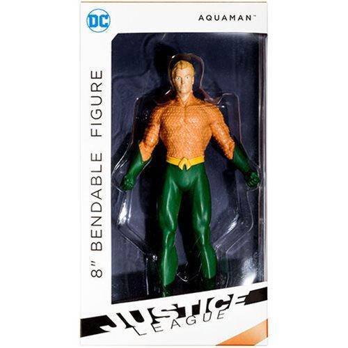 Justice League New 52 Aquaman 8-Inch Bendable Action Figure Toys & Games ToyShnip