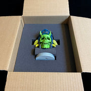 K-NOR Warrior Skull resin figure Resin Tenacious Toys