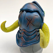 K-NOR Warrior Skull resin figure Resin Tenacious Toys