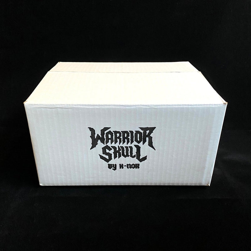 K-NOR Warrior Skull resin figure Resin Tenacious Toys