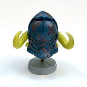 K-NOR Warrior Skull resin figure Resin Tenacious Toys