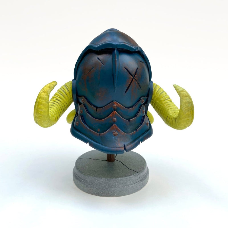 K-NOR Warrior Skull resin figure Resin Tenacious Toys