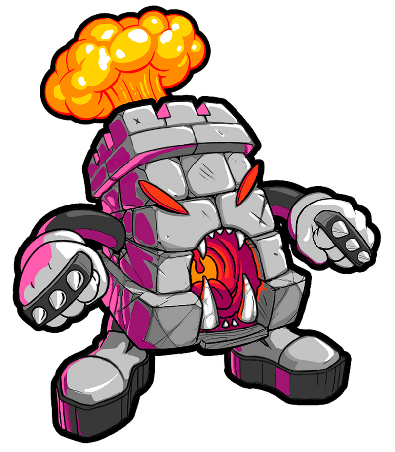 KASL Mini Boss Vinyl Art Toy Tenacious Toys