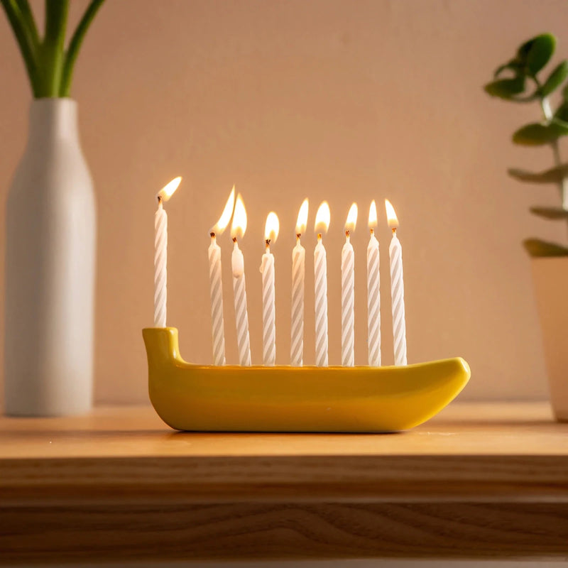 Kikkerland MINI BANORAH Banana Menorah Accessory Kikkerland