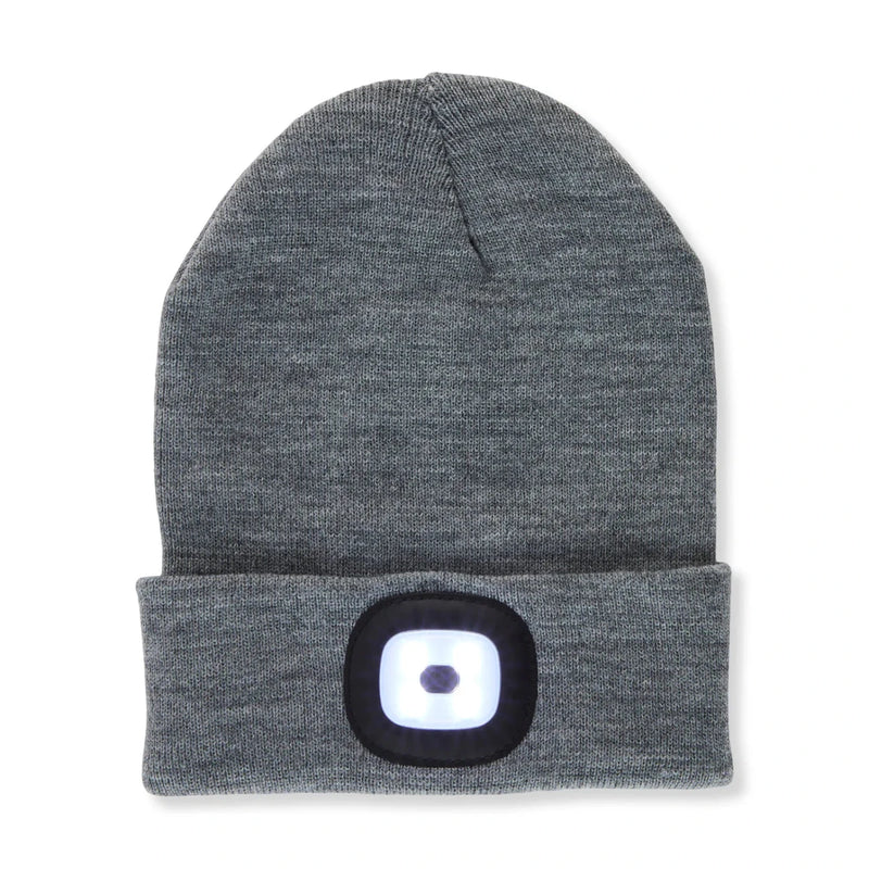 Kikkerland Rechargeable Light Up Beanie Accessory Kikkerland