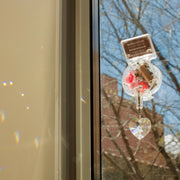 Kikkerland Solar Powered Heart RAINBOWMAKER Accessory Kikkerland