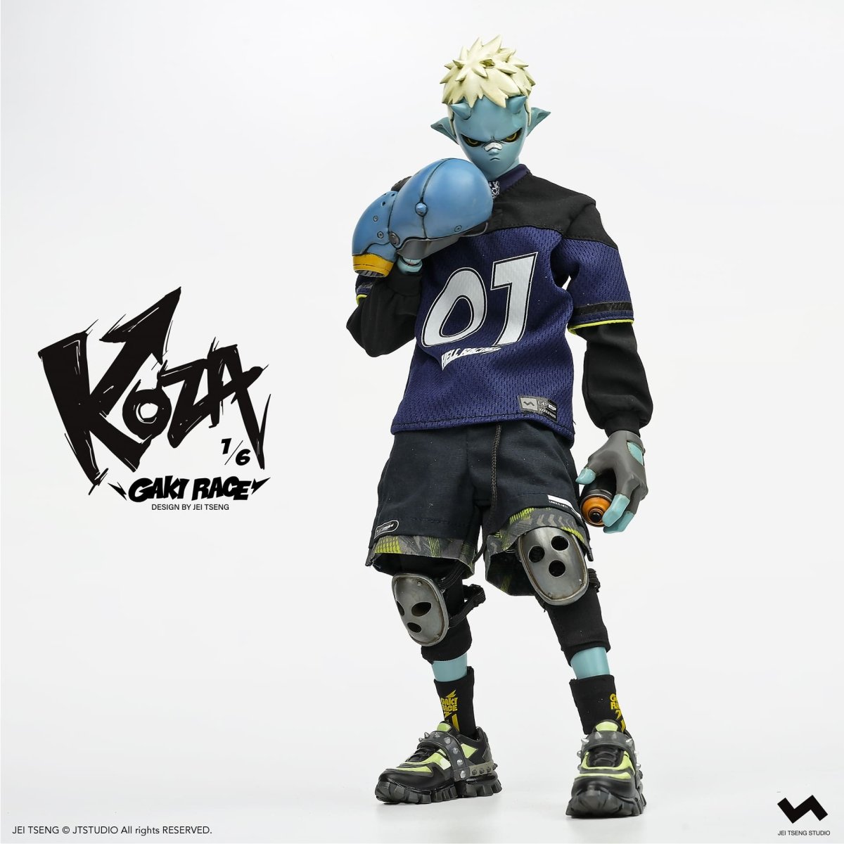 KOZA 1/6 scale action figure set by JT Studio — Tenacious Toys®