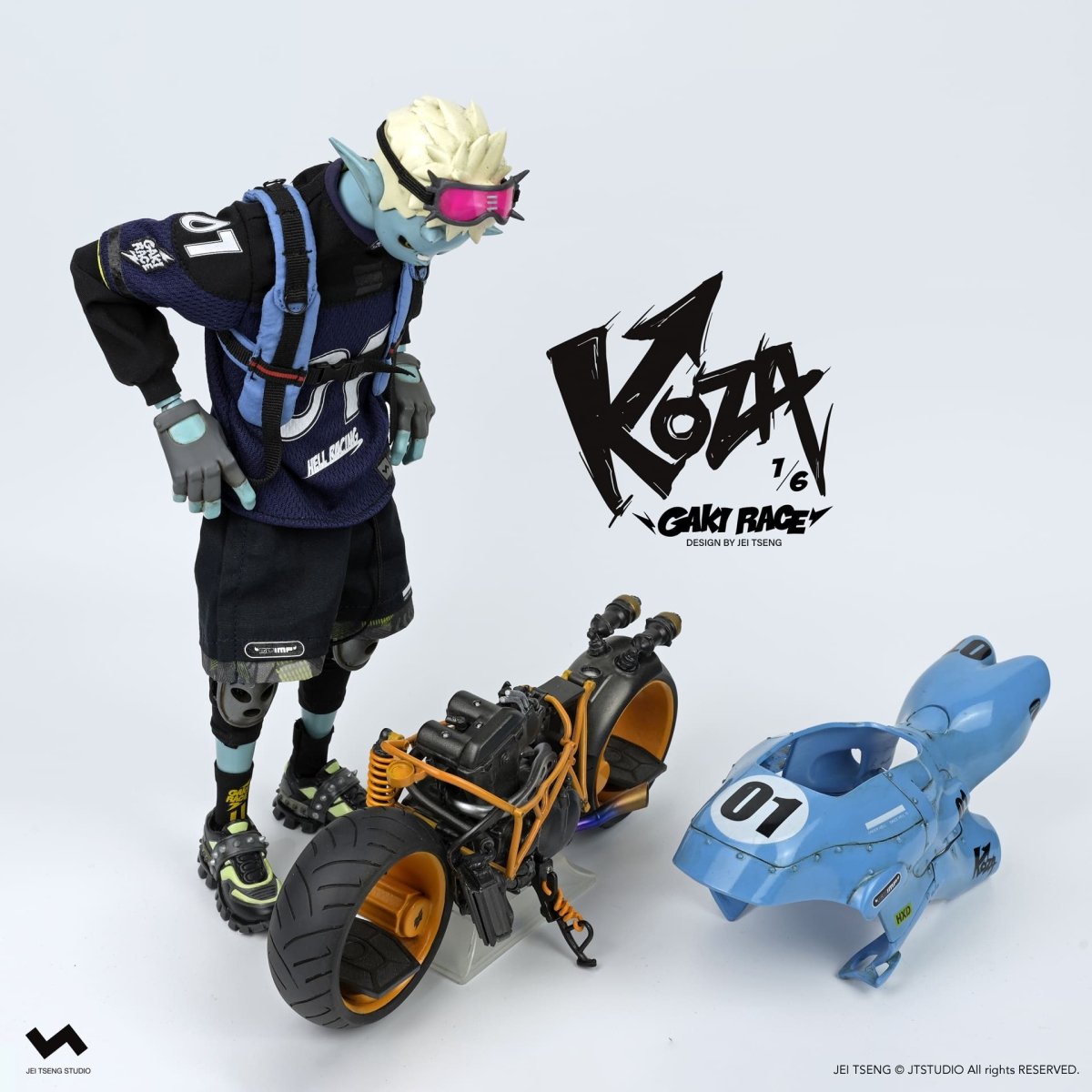 KOZA 1/6 scale action figure set by JT Studio — Tenacious Toys®