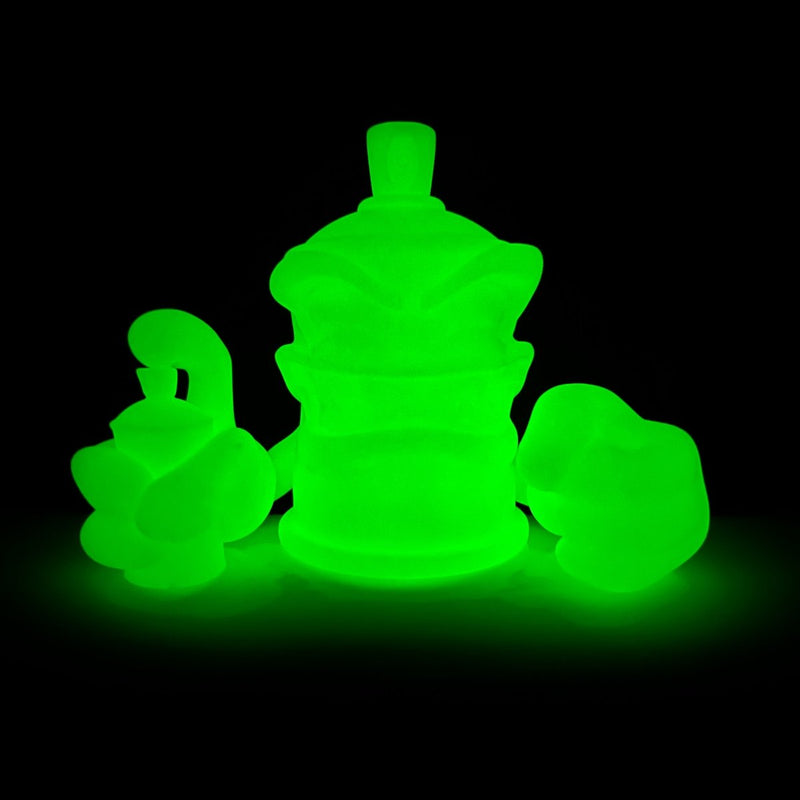 KRUSH THE KAN 5 inch DIY GLOW IN THE DARK VINYL FIGURE Vinyl Art Toy Tenacious Toys