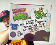 KRUSH THE KAN 5 inch DIY GLOW IN THE DARK VINYL FIGURE Vinyl Art Toy Tenacious Toys