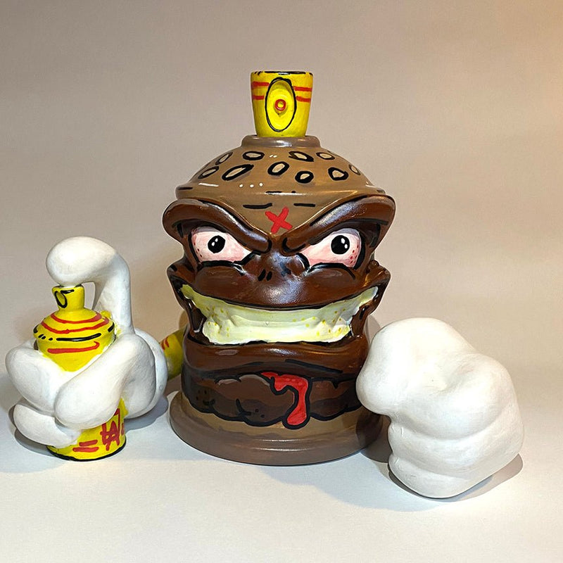 Krush the Kan custom by Pretty Good Posters Custom Tenacious Toys