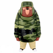 Kub "Woodland Camo" By Mike Fudge Vinyl Toys UVDToys