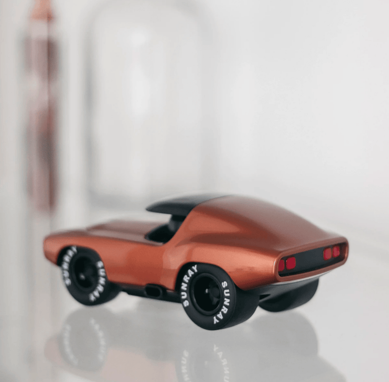 LEADBELLY BURNSIDE Gold collectible toy muscle car Vehicles Playforever