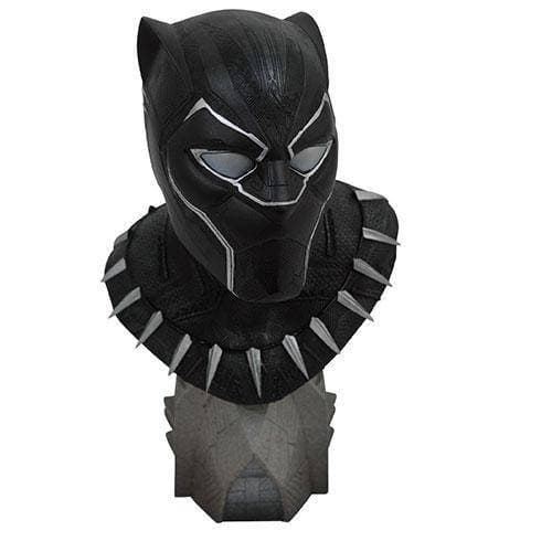 Legends in 3D Avengers 3 Black Panther 1/2 Scale Resin Bust Toys & Games ToyShnip