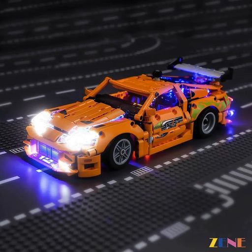Light Kit for Fast and Furious Toyota Supra MK4 #42204 Led Light Kit for LEGO ZENE20 ZENE