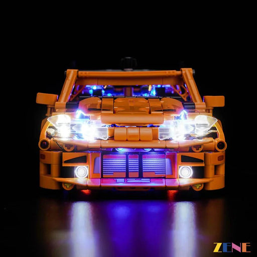 Light Kit for Fast and Furious Toyota Supra MK4 #42204 Led Light Kit for LEGO ZENE20 ZENE