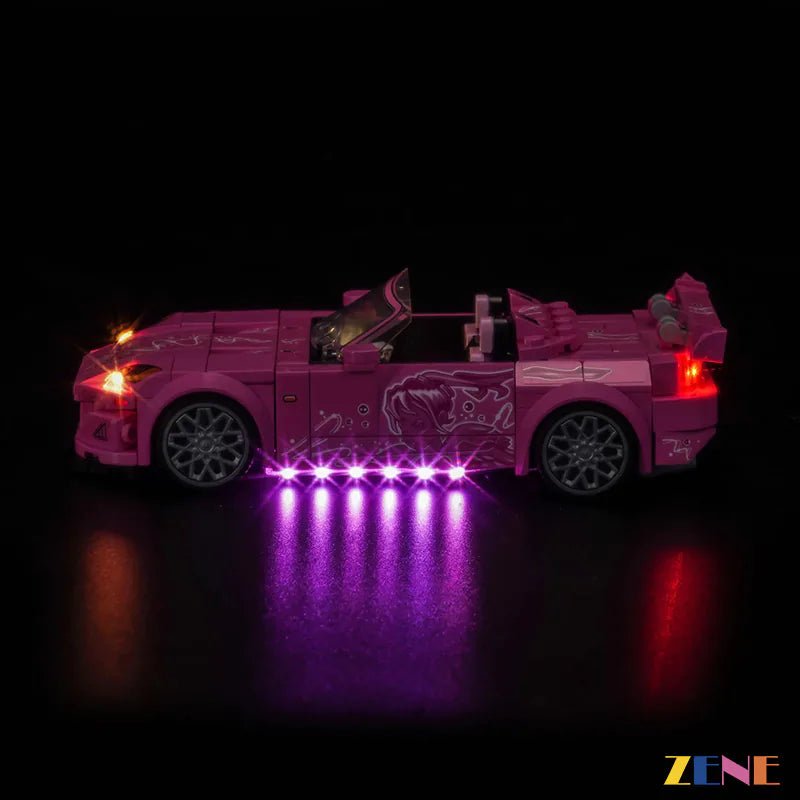 Light Kit for Fast Furious Honda S2000 #77241 Led Light Kit for LEGO ZENE20 ZENE
