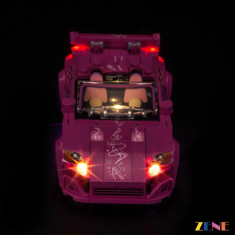 Light Kit for Fast Furious Honda S2000 #77241 Led Light Kit for LEGO ZENE20 ZENE
