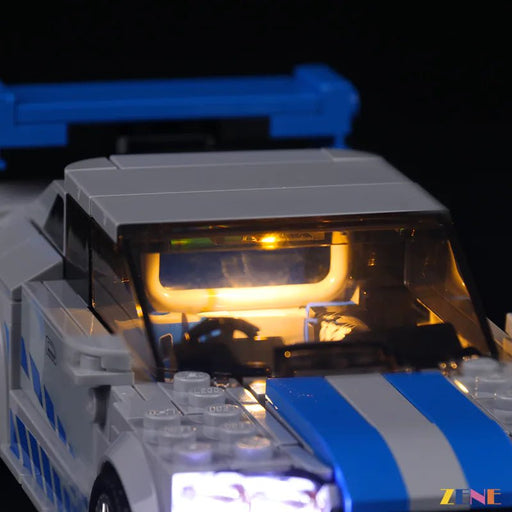Light Kit for Fast Furious Nissan GT-R (R34) #76917 Led Light Kit for Lego ZENE