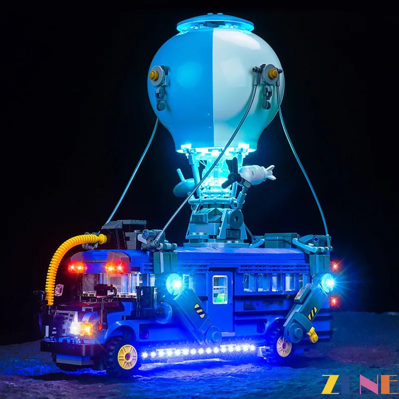 Light Kit for Fortnite Battle Bus #77073 Led Light Kit for LEGO ZENE20 ZENE