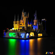 Light Kit for Grounds and Hogwarts Castle #76419 Led Light Kit for Lego ZENE