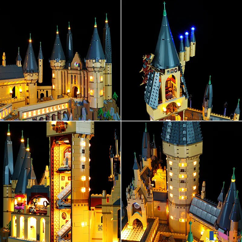 Light Kit for Hogwarts Castle #71043 (Bright Version) Led Light Kit for Lego ZENE