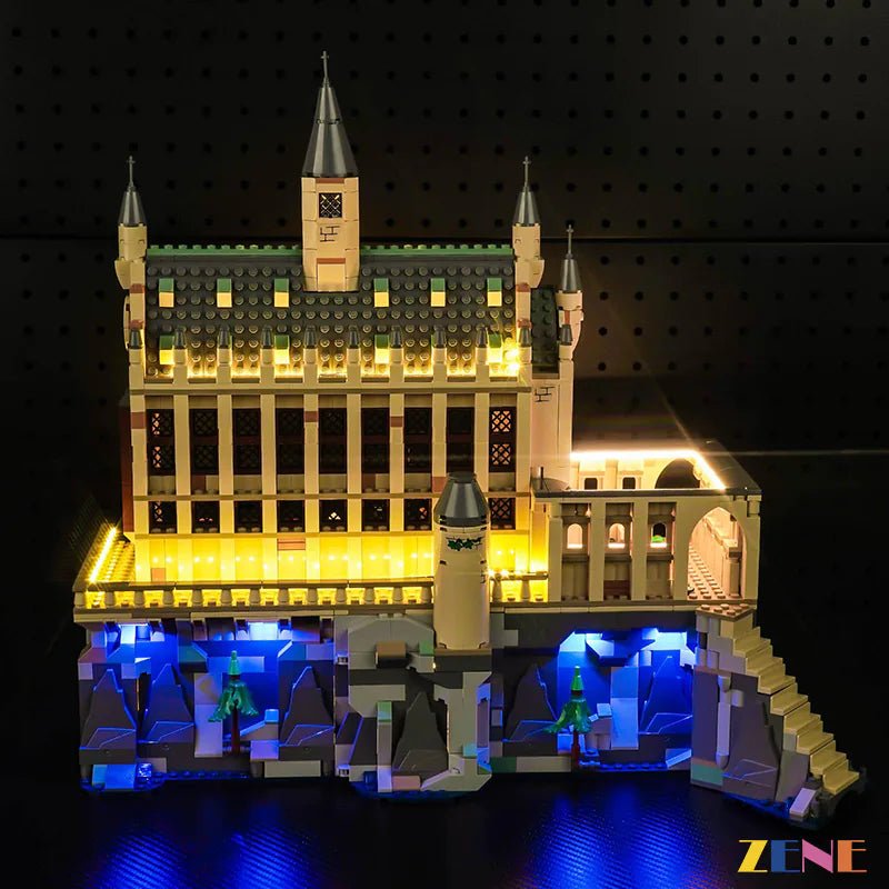 Light Kit for Hogwarts Castle The Great Hall #76435 Led Light Kit for Lego ZENE
