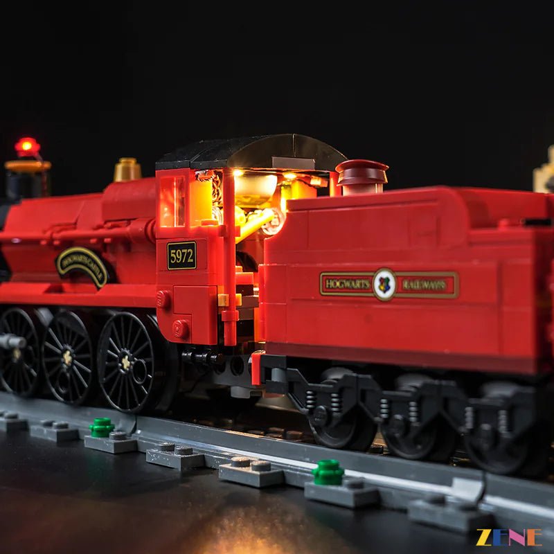 Light Kit for Hogwarts Express Train Set with Hogsmeade Station #76423 Led Light Kit for Lego ZENE