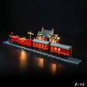 Light Kit for Hogwarts Express Train Set with Hogsmeade Station #76423 Led Light Kit for Lego ZENE