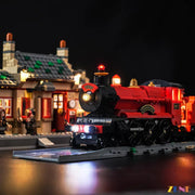 Light Kit for Hogwarts Express Train Set with Hogsmeade Station #76423 Led Light Kit for Lego ZENE