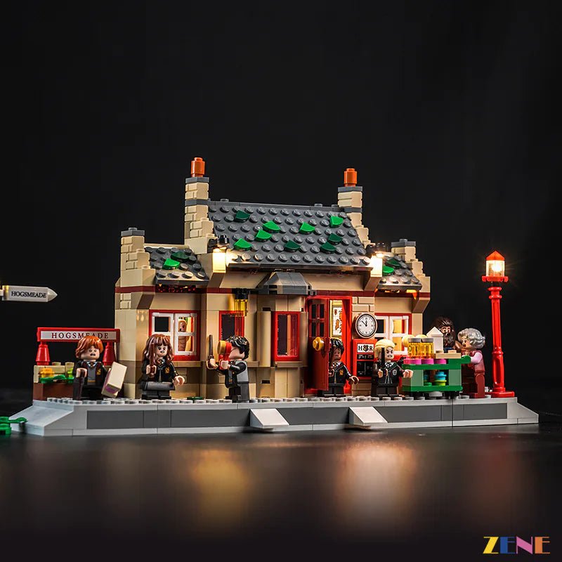 Light Kit for Hogwarts Express Train Set with Hogsmeade Station #76423 Led Light Kit for Lego ZENE