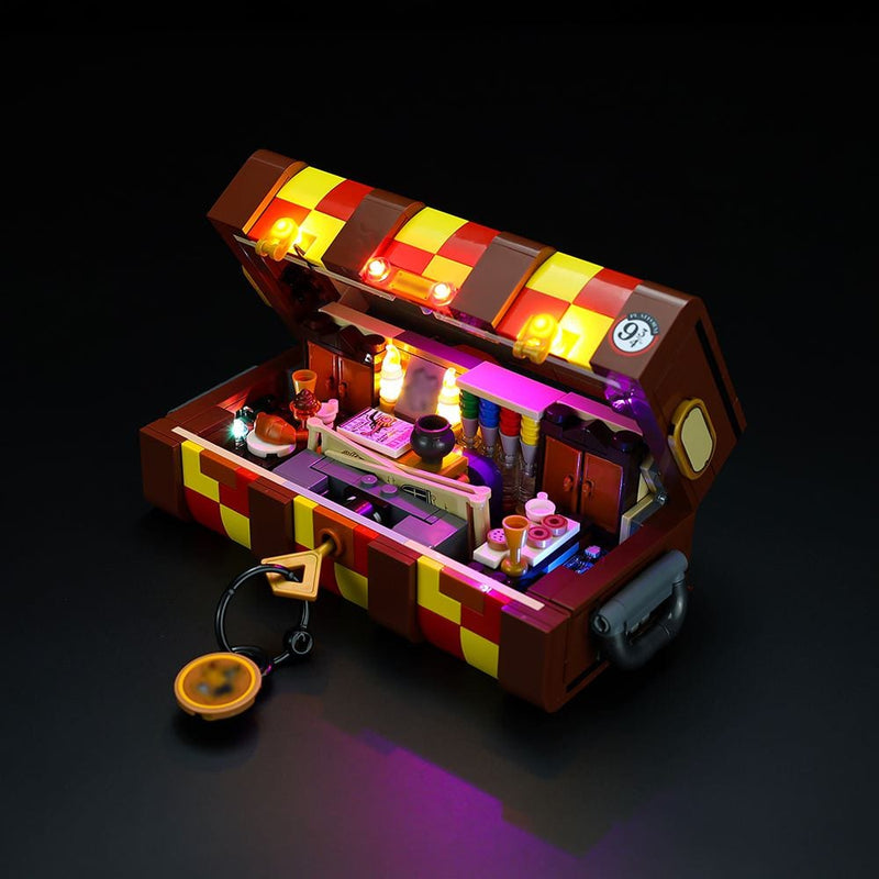 Light Kit for Hogwarts Magical Trunk #76399 Led Light Kit for Lego ZENE