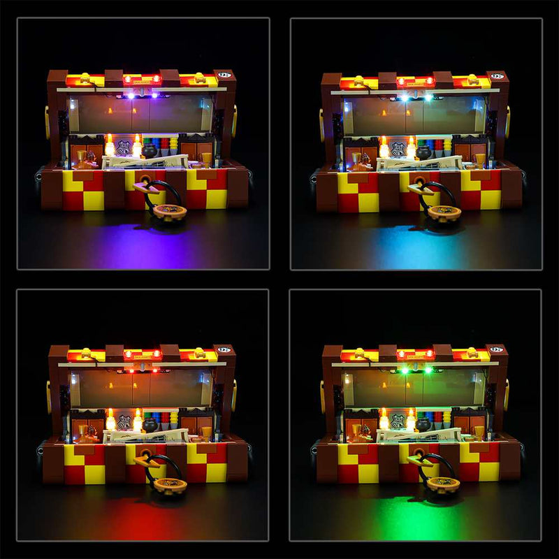 Light Kit for Hogwarts Magical Trunk #76399 Led Light Kit for Lego ZENE