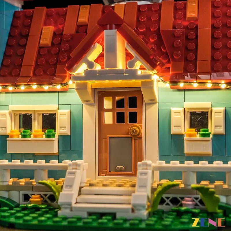 Light Kit for Lilo and Stitch Beach House #43268 Led Light Kit for LEGO ZENE20 ZENE
