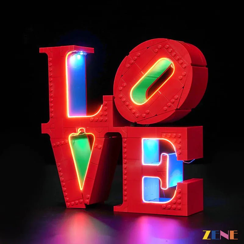 Light Kit for LOVE #31214 Led Light Kit for LEGO ZENE20 ZENE